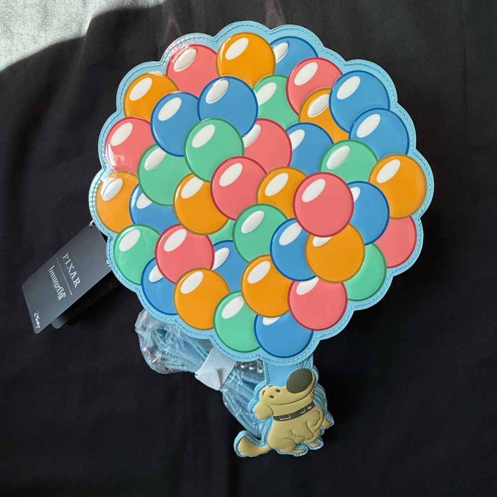 Loungefly Disney Pixar Up Balloon Crossbody Bag-NWT